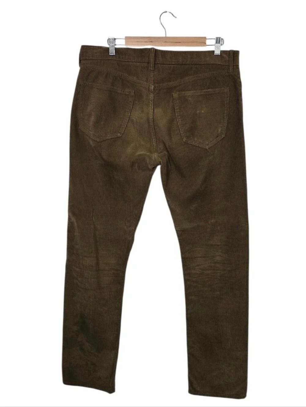 Banana Republic Five Pocket Pima Cotton Corduroy Pants Dark Acorn Men's 34x32